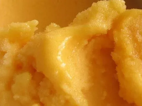 Nieve de garrafa de mango